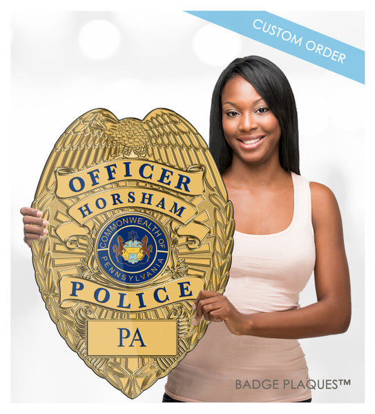 Custom Wall Plaques-Law Enforcement, Police and Sheriff 