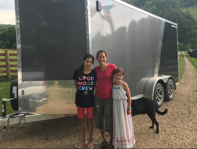 Delivery: The Solar Powered Bike Hauler Makes It Home!