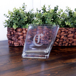 Personalized Slant Vase