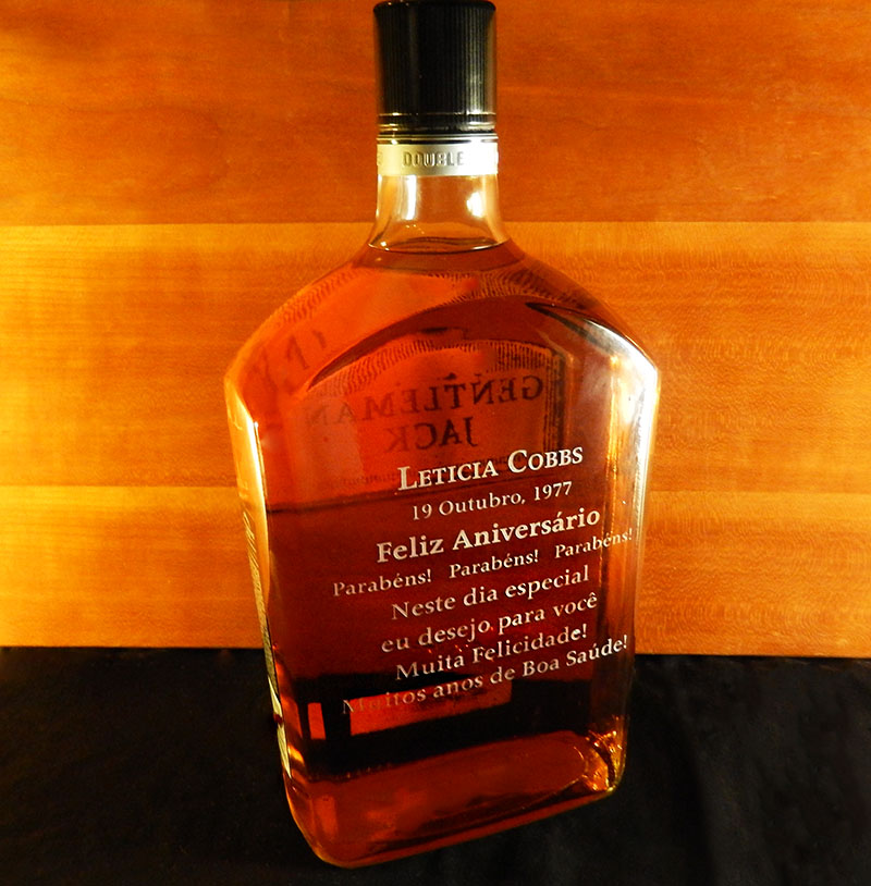 Gentleman Jack Liquor Bottle