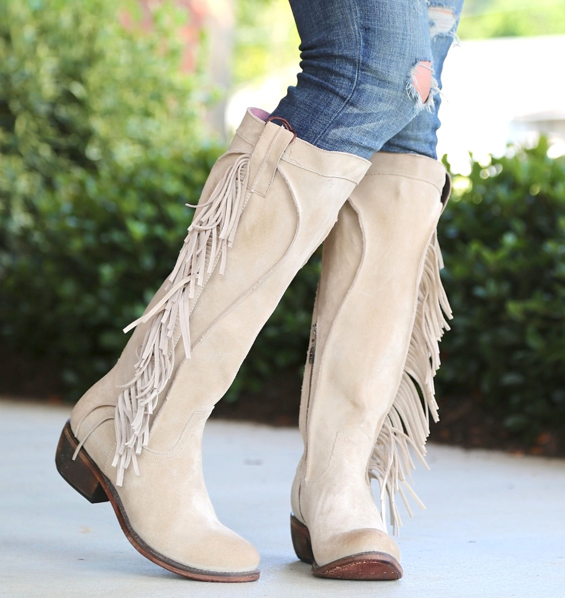 junk gypsy over the knee boots