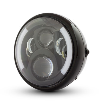 7.7" Motorbike LED Headlight with Integrated DRL & Indicators - High Quality 7.7" Motorbike LED Headlight with Integrated DRL & Indicators - High Quality