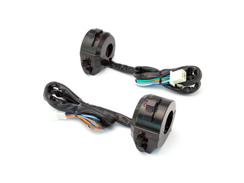 Motorbike Switchgear Control Kit - Alloy for 22mm 7/8" Handlebars for Project Custom Retro Bike Motorbike Switchgear Control Kit - Alloy for 22mm 7/8" Handlebars for Project Custom Retro Bike