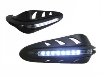 Universal Motorbike / Quad Bike Handguards - Inbuilt Daytime Running Lights Universal Motorbike / Quad Bike Handguards - Inbuilt Daytime Running Lights