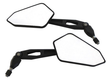 Excellent Quality E-marked Naked & Supermoto Motorcycle Motorbike Wing Mirrors Alchemy Parts Branded Excellent Quality E-marked Naked & Supermoto Motorcycle Motorbike Wing Mirrors Alchemy Parts Branded