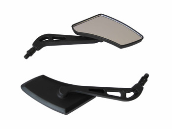 Pair of Good Quality Black Motorbike Motorcycle Trike Wing Mirrors Pair of Good Quality Black Motorbike Motorcycle Trike Wing Mirrors