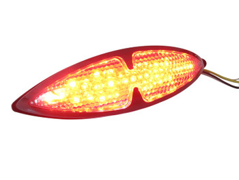 Universal E-marked Black Custom LED Stop / Tail Light for Motorcycles Motorbikes Quads Trikes and Scooters Universal E-marked Black Custom LED Stop / Tail Light for Motorcycles Motorbikes Quads Trikes and Scooters