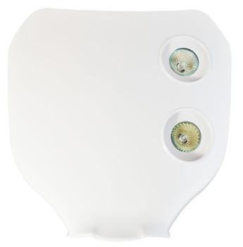 Universal WHITE 12V/20W Double Headlight For All Motocross & Enduro Motorbikes - Universal WHITE 12V/20W Double Headlight For All Motocross & Enduro Motorbikes -