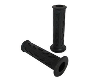 Black Soft Silicon / Rubber Motorcycle Motorbike Hand Grips 22mm 7/8" Universal Black Soft Silicon / Rubber Motorcycle Motorbike Hand Grips 22mm 7/8" Universal