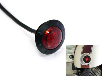 2" 50mm Very Bright Cafe Racer Flush Mount LED Stop / Tail Light Waterproof 2" 50mm Very Bright Cafe Racer Flush Mount LED Stop / Tail Light Waterproof