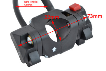 Motocross Enduro Motorbike Motorcycle Light Horn Kill Indicator Turn Signal Switch for 22mm 7/8" Handlebars Motocross Enduro Motorbike Motorcycle Light Horn Kill Indicator Turn Signal Switch for 22mm 7/8" Handlebars