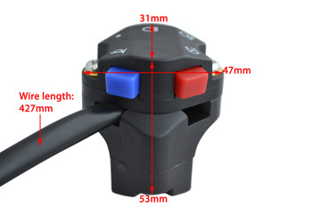 Motocross Enduro Motorbike Motorcycle Light Horn Kill Switch for 22mm 7/8" Handlebars Motocross Enduro Motorbike Motorcycle Light Horn Kill Switch for 22mm 7/8" Handlebars
