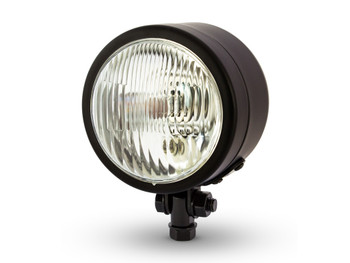 4.5" 4 1/2" Matt Black Headlight 12V 55W for Custom Project Motorbike Motorcycle 4.5" 4 1/2" Matt Black Headlight 12V 55W for Custom Project Motorbike Motorcycle