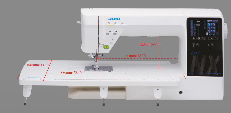 JUKI | KIREI HZL-NX7 Long Arm Quilter Sewing Machine