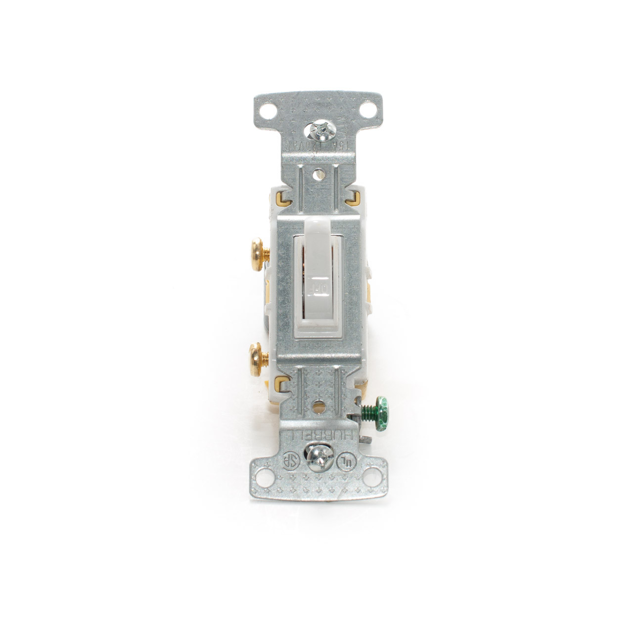 Toggle Switch, Single Pole 15A 120V, White TremTech Electrical