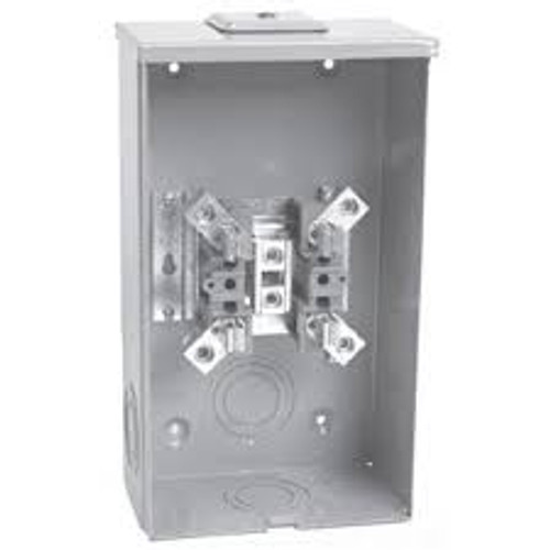 Hydel 600V 200A 2 Pole Underground Service Meter Socket TremTech Electrical Systems Inc