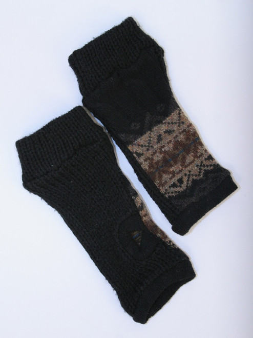 November Mitts Stormy Weather - Recycled Material