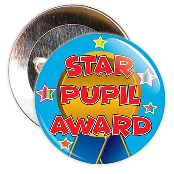 Star Pupil Award Badge Bucket Star Pupil Award Badge Bucket
