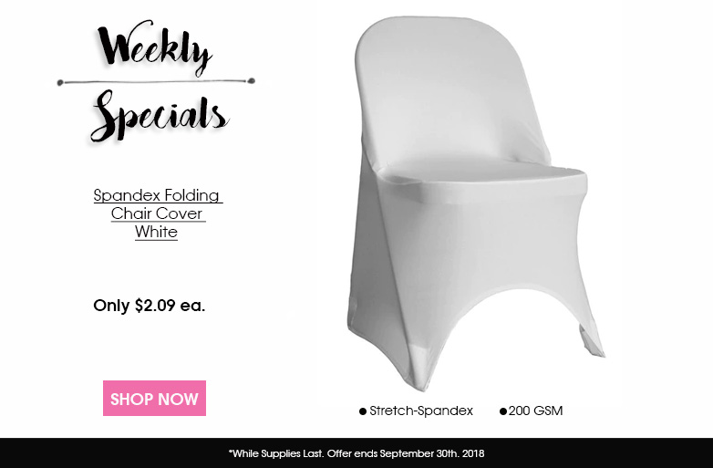 Wholesale Chair Covers, Tablecloths, Spandex Table Covers