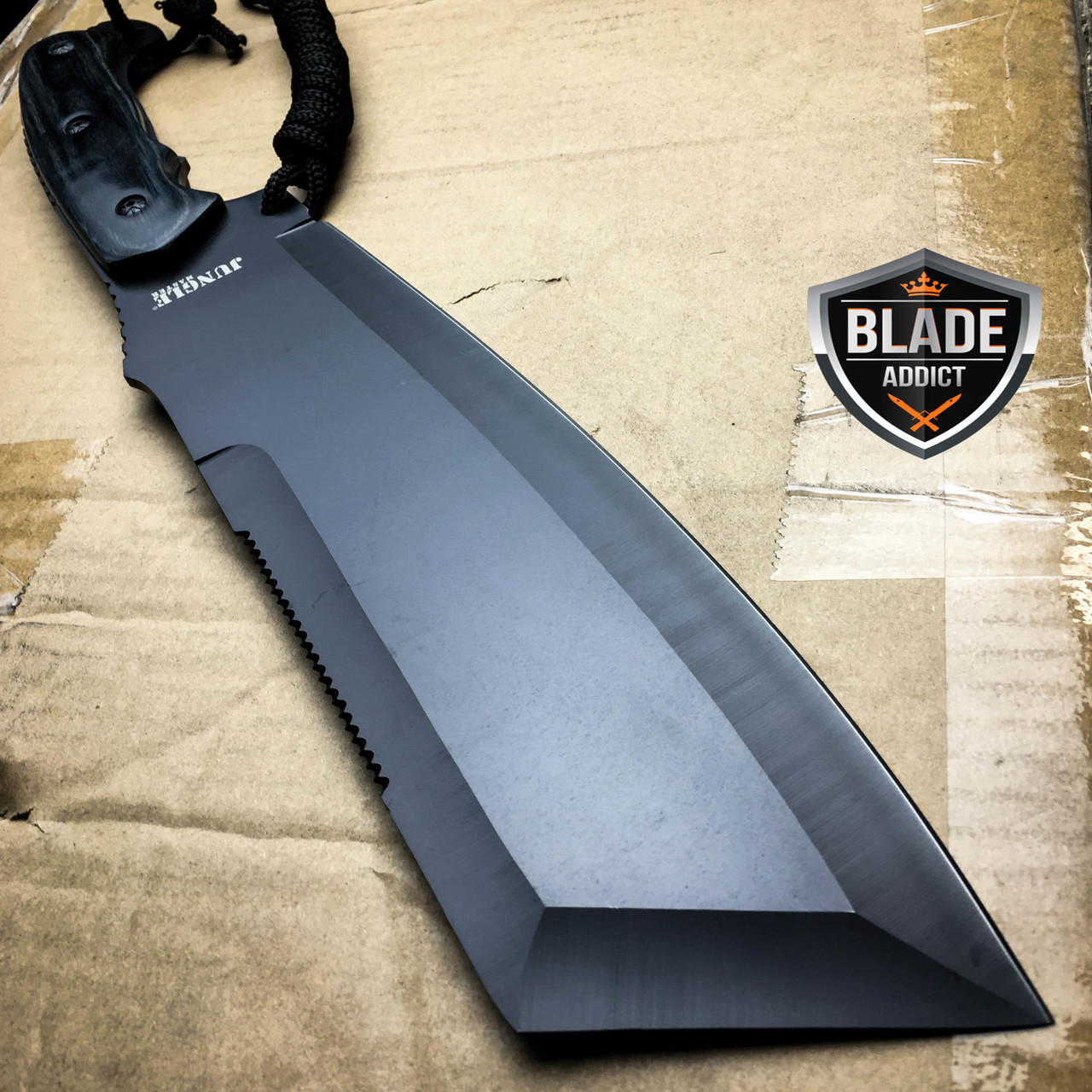 16" JUNGLE Cleaver MACHETE Hunting Knife MEGAKNIFE