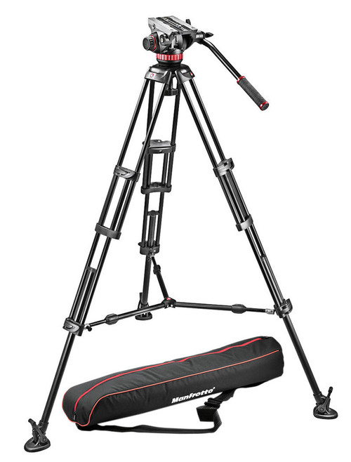 Manfrotto MVH502A,546BK-1 Camera Tripod Kit - Cameragrip