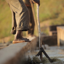 Coffee washing process in Sidama, Ethiopia.