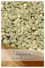Bolivia Fair Trade Organic Green Coffee Beans