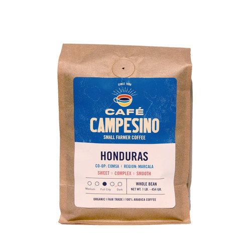 Fair Trade Cafe Campesino COMSA Honduras Organic Coffee
