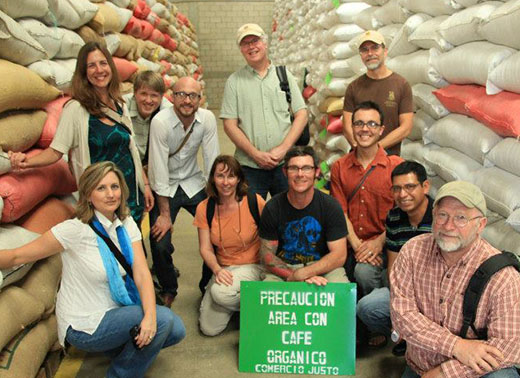 Our Staff Café Campesino staff tour the facilities of a Fair Trade coffee producing partner in Guatemala