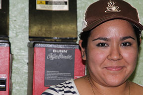 Cafe Campesino Production Manager Itzel Reyes