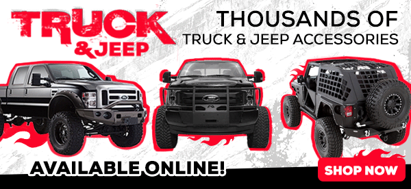 Thousands of Truck & Jeep Accessories Available Online!