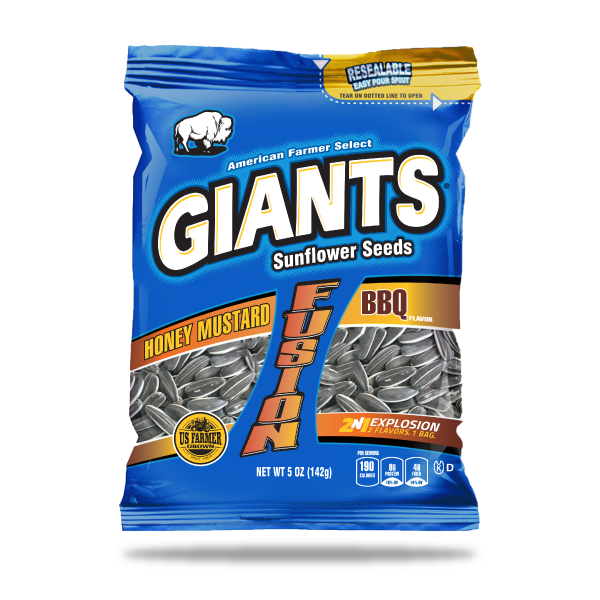 Honey Mustard and BBQ Flavor Fusion Sunflower Seeds Honey Mustard and BBQ Flavor Fusion Sunflower Seeds