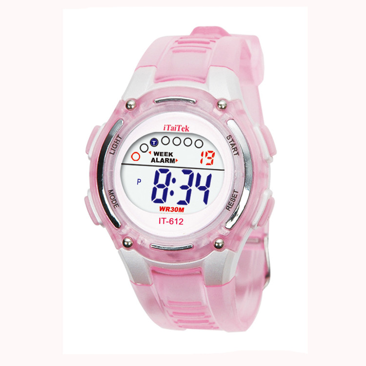 Ladies Swimming Sports Digital Waterproof Wrist Watch