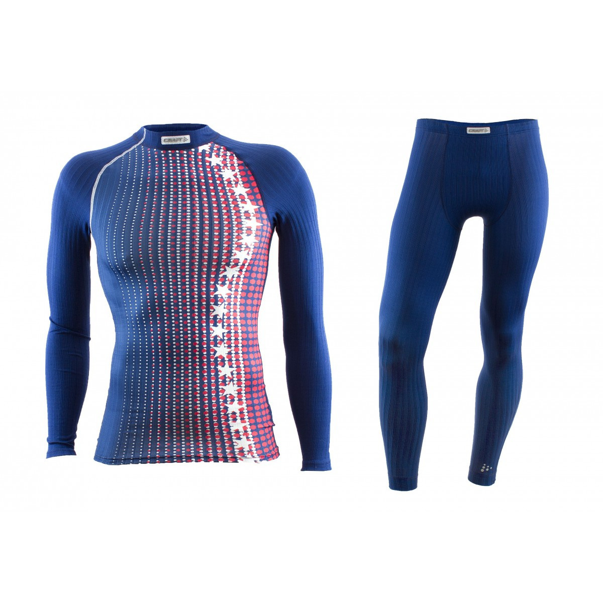 Craft Men's Stars and Stripes Active Extreme Baselayer Set - 2018