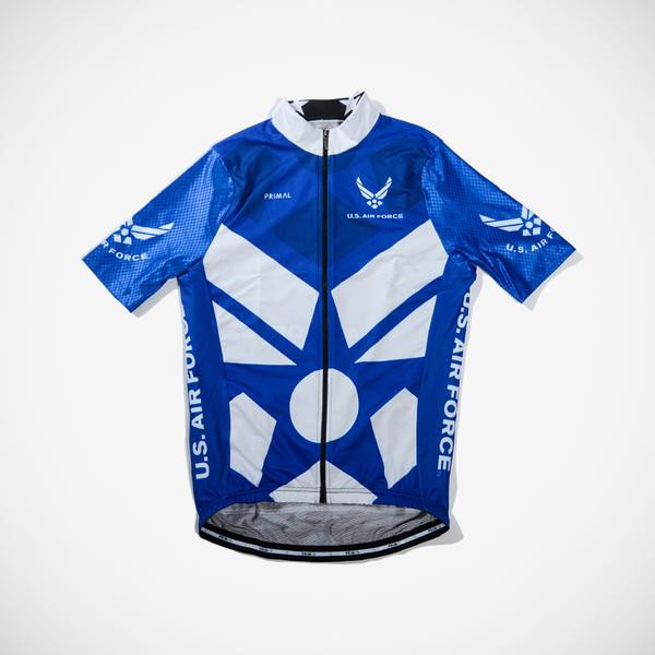 Primal Wear Men's Air Force Stars and Stripes Helix Jersey - 2018