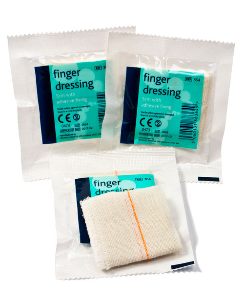 Finger Dressing 5cm Pad Physical Sports First Aid