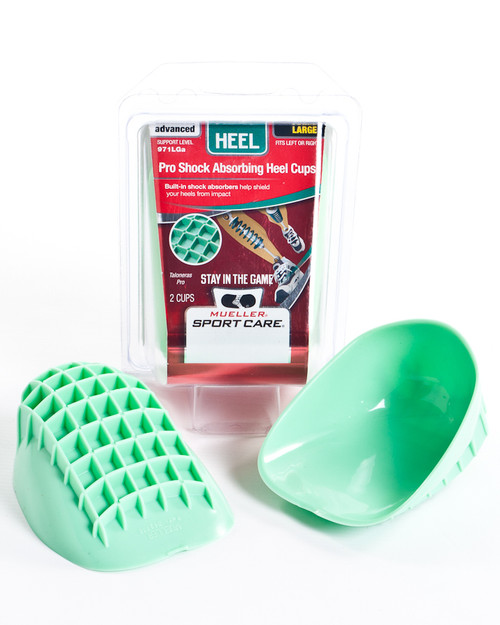 Mueller 971A Shock Absorbing Pro Heel Cups | 2 Pack | Physical Sports First Aid Mueller 971A Shock Absorbing Pro Heel Cups | 2 Pack | Physical Sports First Aid