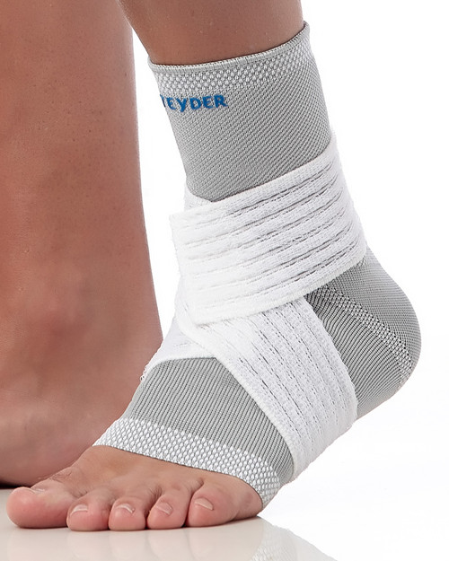 Teyder Silver Ankle Brace with Compression Strap Teyder Silver Ankle Brace with Compression Strap