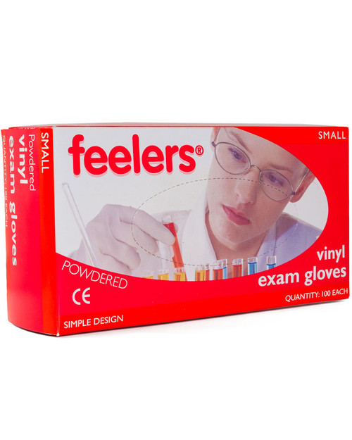 Powdered Vinyl Gloves 100 Pack | Physical Sports First Aid Powdered Vinyl Gloves 100 Pack | Physical Sports First Aid