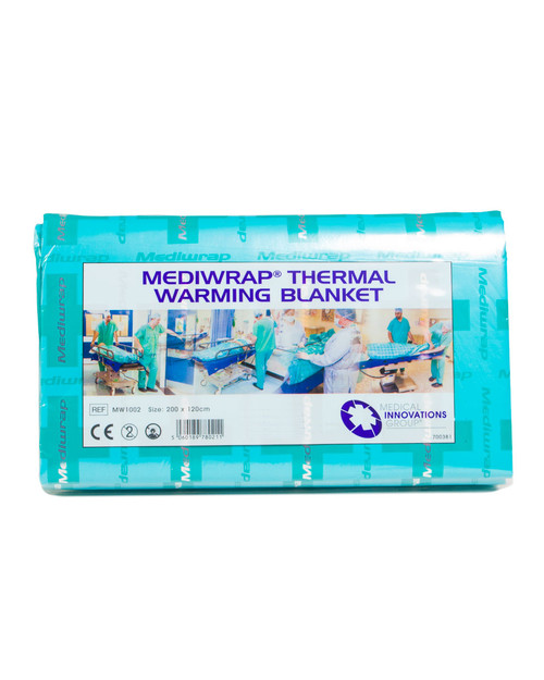 Mediwrap Thermal Warming Blanket | Pack Shot | Physical Sports First Aid Mediwrap Thermal Warming Blanket | Pack Shot | Physical Sports First Aid