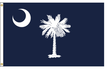 South Carolina 3'x5' Nylon State Flag 3ftx5ft South Carolina 3'x5' Nylon State Flag 3ftx5ft