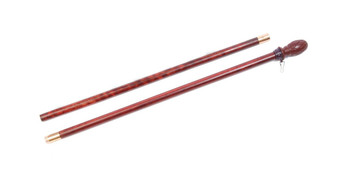 5' 2-Piece Mahogany Wood Flag Pole (60704) 5' 2-Piece Mahogany Wood Flag Pole (60704)