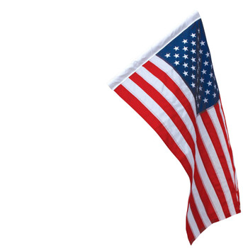 Banner Sleeved American Flag 3x5 Ft Nylon Presidential Series Sewn 3'x5' US Flag Banner Sleeved American Flag 3x5 Ft Nylon Presidential Series Sewn 3'x5' US Flag