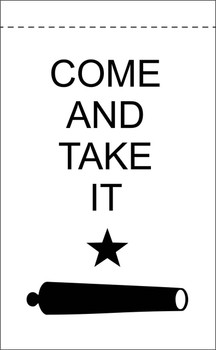 Come And Take It Garden Flag Come And Take It Garden Flag