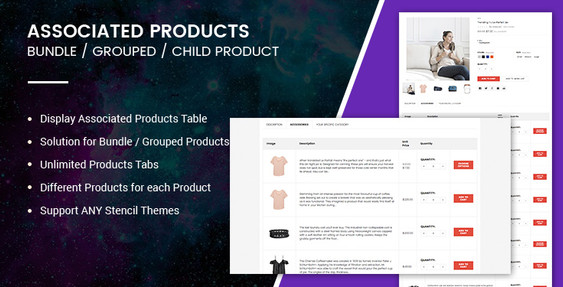 Solution for BigCommerce Associated, Bundle, Grouped Products Solution for BigCommerce Associated, Bundle, Grouped Products