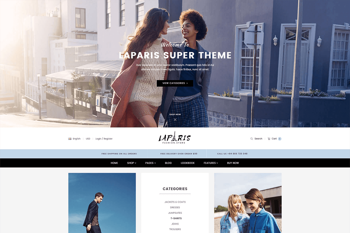Incredible Section Shopify Theme For Online Accessories Store