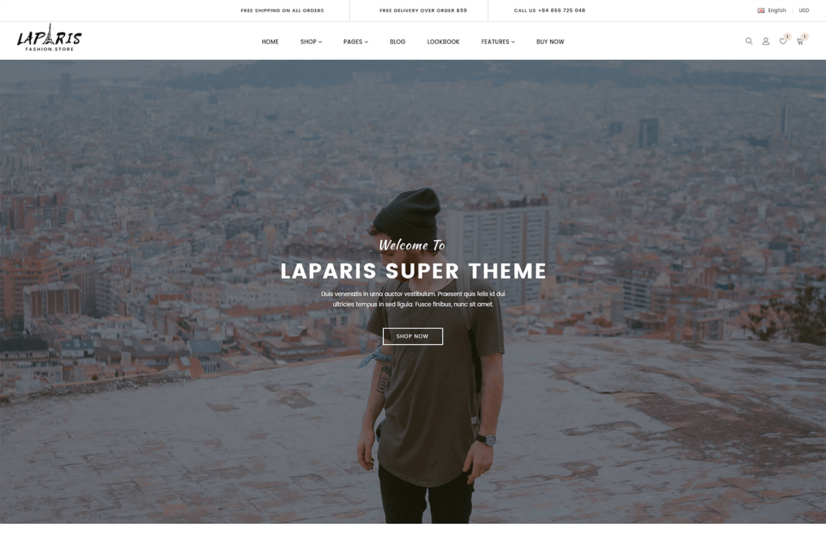 Beautiful Sections Shopify Theme For Clothing Store
