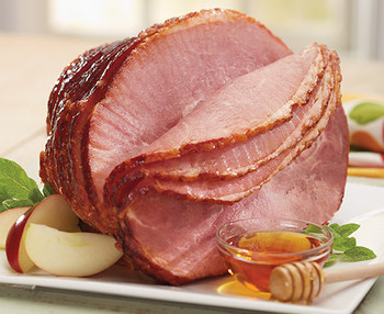 HONEY CURED AND HONEY GLAZED SPIRAL SLICED HALF SMOKED HAM HONEY CURED AND HONEY GLAZED SPIRAL SLICED HALF SMOKED HAM