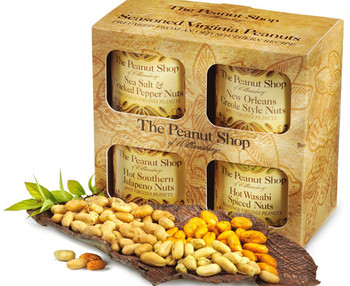 THE PEANUT SHOP OF WILLIAMSBURG SEASONED VIRGINIA PEANUTS THE PEANUT SHOP OF WILLIAMSBURG SEASONED VIRGINIA PEANUTS