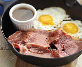 UNCOOKED COUNTRY HAM CENTER SLICES UNCOOKED COUNTRY HAM CENTER SLICES